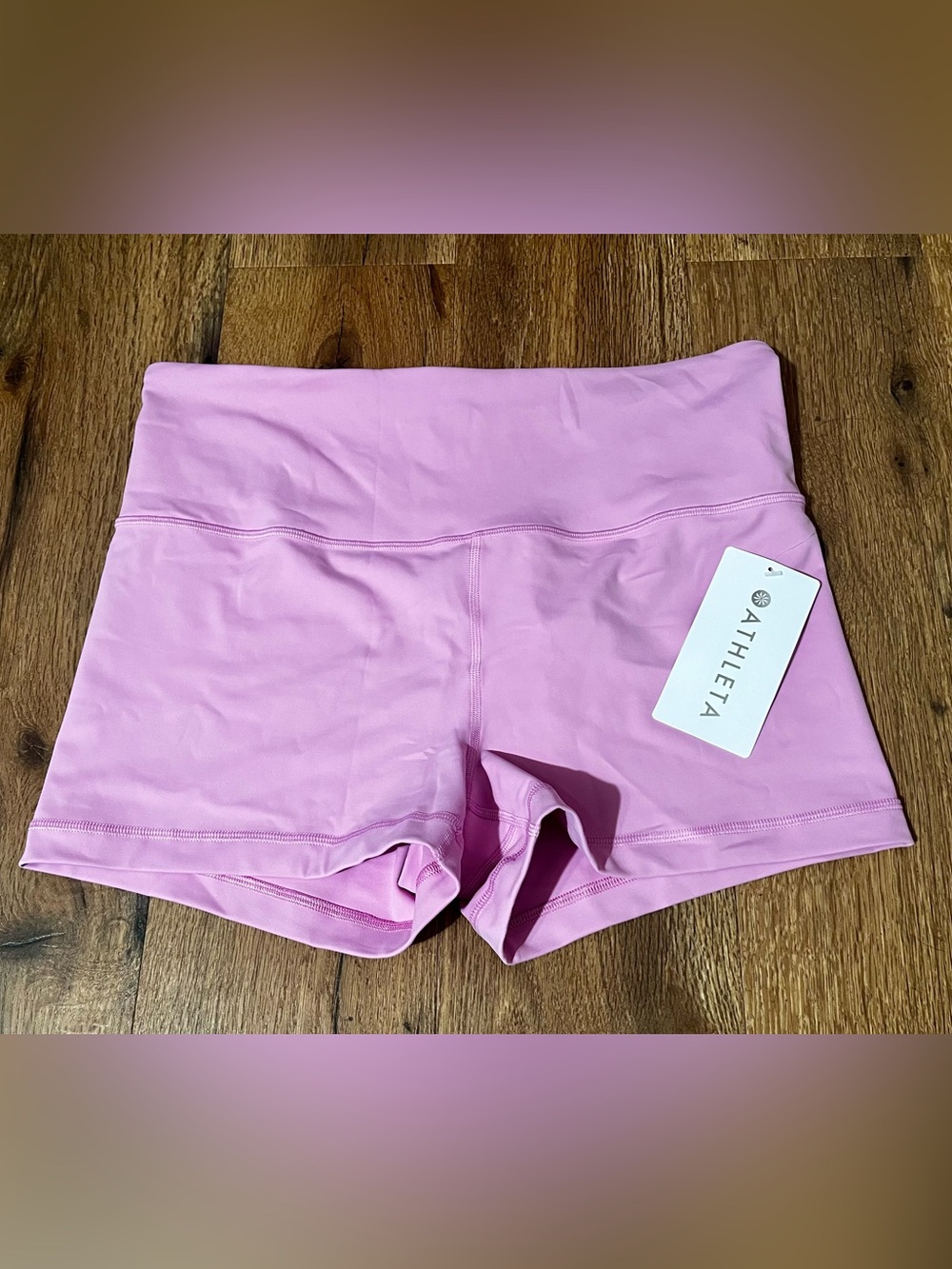 Athleta Ultra High Rise Elation 3” Shortie Waterlilly